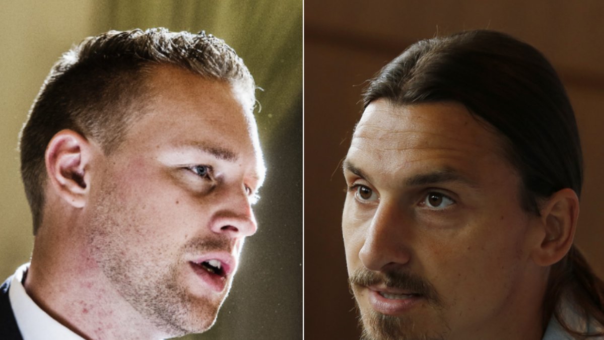 Sverigedemokraternas nya ledare Mattias Karlsson tycker inte att Zlatan är svensk.